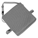 GLSTOY Booster Seat Cushion for Dining Chair with 3-inch Thick Breathable Mesh Pad, Soft Pp Cotton Highchair Insert, Easy Installation Adjustable Strap for Mealtime Comfort