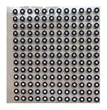 1000pcs Optical Tracking 3D Scanner Marker 3D Scanning High Reflective Marking Point Target Point Handheld Scanner Inside 3mm Outside 7mm for Complex Details