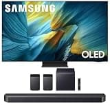 SAMSUNG QN65S95FAFXZA 65 Inch OLED HDR Pro 4K Smart TV with a HW-Q990F Q Series Soundbar 11.1.4 Ch Subwoofer with Rear Speakers (2025)