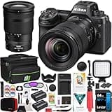 Nikon Z6 III Mirrorless Camera with NIKKOR Z 24-120mm f/4 S Lens 1896 Bundle Including Deco Gear Photography Bag + Extra Battery + LED + Filters + Software Kit and Accessories