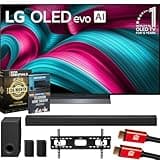 LG 55 Inch C5 Series OLED evo 4K UHD webOS TV (2025) OLED55C5PUA Bundle with S80TR Soundbar, 26 Month Protection Pack, Deco TV Wall Mount, 2X HDMI Cable and Deco Gear Home Theater Beginner's Guide