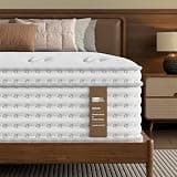 BedStory Extra Firm King Mattress 14 Inch, Hybrid King Size Mattress in a Box, Back Pain Relief, Luxury Pocket Spring Mattress, Fiberglass-Free, 365-Night-Trial, 10 Year Warranty, New