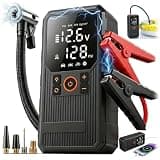 8000A Jump Starter with Air Compressor, Portable Tire Inflator, German-Tech Fast-Charging Power Bank Car Battery Booster for Car Owners Camping, Road Trips, Family Safety & Gift Giving (A2)