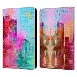 Head Case Designs Officially Licensed LebensArt City Assorted Designs Leather Wallet Case Compatible with Amazon Kindle 11th Gen (2024)