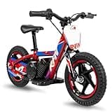 RFN Kids Electric Bike,12" Lightweight Balance EBike for Ages 4-8, 2-Speed up to 10 mph, 10 Miles Range, 24V 170W Power, 12x2.4 Tires, Birthday for Kids