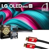LG 65 Inch C5 Series OLED evo 4K UHD Smart webOS TV (2025) OLED65C5PUA Bundle with 4 YR CPS Enhanced Protection Pack, 2X 6FT HDMI Cable and Deco Gear Home Theater Beginner's Guide
