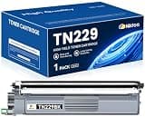 Nildoa TN229 TN229BK Toner Cartridge Black Replacement for Brother TN229BK TN-229 MFC-L3720CDW MFC-L3780CDW HL-L3280CDW Printer Ink Cartridge 1 Pack