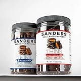 Sanders Thins Sea Salt Caramels Variety, Milk & Dark Chocolate, 18 oz Tubs (Pack of 2)
