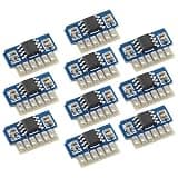 for DIY Low Voltage 3V-5V NS8002 Mini Mono Power Amplifier Module 10PCS Class AB Stereo Audio System Amplifier Circuit DC