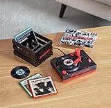 ROLLING STONES - RSD3 MINI TURNTABLE W/ CRATE AND 6 3-INCH VINYLS - COLLECTIBLES