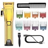 Barber Scissors Hair Clippers for Men, Clipper Professional LED dightal Display Trimmer Adjustable Haircut Machine Rechargeable Cutting Tool