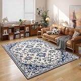 Graphene Electric Heated Floor Mat, Not Slip Electric Heating Yoga Mat,Multiple Heat Levels, Heated Foot Warmers Under Desk for Home Office Bathroom House(D,160 * 240CM)