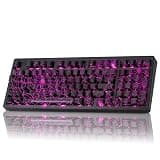 ZORNHER ZH980 Mechanical Keyboard Wireless,95% Creamy Keyboard with Number Pad,Gaming Keyboard with Number Pad,Shine Through Spider Web PC,Creamy Sounding Linear Switches,Full Size