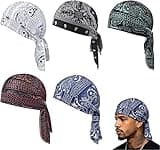 Cooling Skull Cap Helmet Liner, Paisley Cooling Headscarf Cap Set, Elastic Cycling Sports Cap Cooling Headscarf Cap Set,Bandana Beanie Motorcycle Pirate Head Wrap Safety Helmet Liner