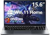 ZAQTG Laptop, 15.6 Inch Laptops, Win 11 Home, 6GB RAM 128GB SSD