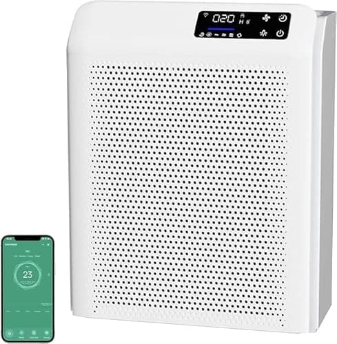 Air Purifier for Home, Large Rooms up to 3500 Sqft, Air Cleaner with Air Quality Monitor