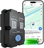 4G Vehicle GPS Tracker Real-Time Tracking Long Standby Battery Strong Magnetic Mount Waterproof Multiple Alarm Functions