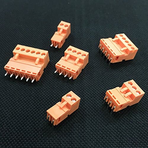Gimax Orange HT3.96 9P Straight pin Connecting terminal HT3.96-9PV Connector Plug+Socket 10Sets