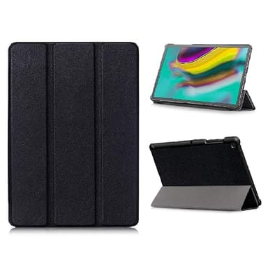 CJLXSG Case for Samsung Galaxy Tab S5e 2019 10.5 inch (SM-T720 SM-T725 SM-T727) Magnetic Closure Lightweight PU Leather for Samsung Galaxy Tab S5e 2019 Cover (Black, Galaxy Tab S5e 2019 10.5 inch)
