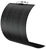 200 Watt Flexible Solar Panel for RV, Arch Pro Anti-Shading N-Type 16BB Mono Panel Compatible with 12V/24V Systems, 25% High-Efficiency ETFE PV Module for Camper, Van, Marine, Off-Grid, Curved Roof