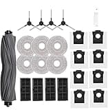 Compatible For Dreame, L10s Pro Ultra Heat, X30, Accessories Vacuum Cleaner Replacement Main Side Brush Filter Mop Dust Bag(23PCS)