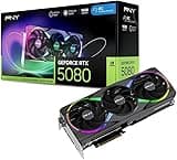SamLng PNY NVIDIA GeForce RTX™ 5080 Epic-X™ ARGB OC Triple Fan, Graphics Card (16GB GDDR7, 256-bit, Boost Speed: 2775 MHz, PCIe® 5.0, HDMI®/DP 2.1, 2.99-Slot, NVIDIA Blackwell Architecture, DLSS 4)