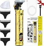 Zclikro Beard Trimmer for Men, Professional Hair Clipper with LCD Display, Rechargeable Electric Razor, Barber-Grade Zero Gapped T-Blade Hair Trimmer, Ideal Gift for Men