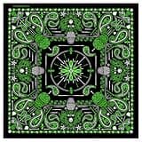 Milwaukee Leather Women Printed Multi Color Bandana-Multi-OSFM