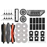 Compatible For Dreame, L10s Pro Ultra Heat, X30, Accessories Vacuum Cleaner Replacement Main Side Brush Filter Mop Dust Bag(39PCS)